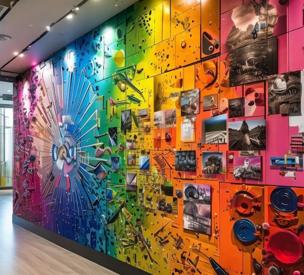 企业文化墙,企业精神的视觉象征 企业文化墙,企业精神的视觉象征