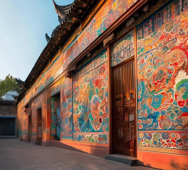 黄浦文化墙设计案例,黄浦文化传承与现代审美 intersect 黄浦文化墙设计案例,黄浦文化传承与现代审美 intersect