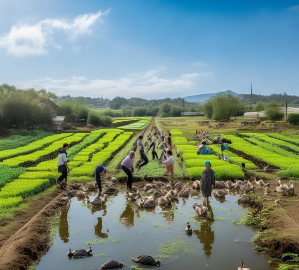 养鸭式经济，可持续发展的新潮流