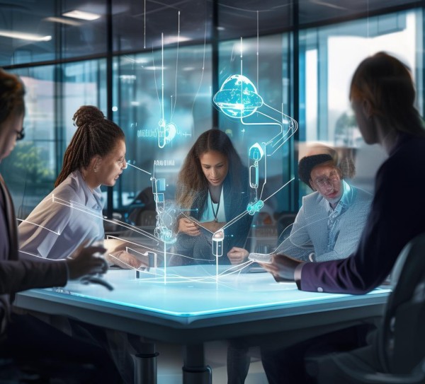 关于小企业的管理理念与运营模式的创新重构，强调从理论到实践的转变，同时提到技术创新和市场拓展，以展示企业的战略转变和未来发展方向。