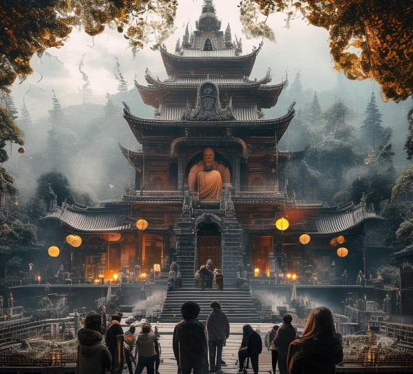 寺庙物业守护佛海心语,传承文明精神 寺庙物业守护佛海心语,传承文明精神