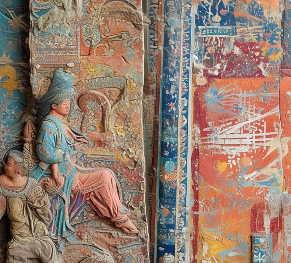 艺术与文化的交融,敦煌莫高窟的案例标语 艺术与文化的交融,敦煌莫高窟的案例标语