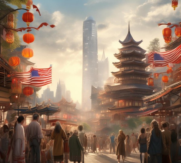 中美文化,差异与融合的对话 中美文化,差异与融合的对话