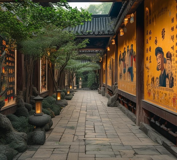 长廊文化,企业精神的传承之源 长廊文化,企业精神的传承之源