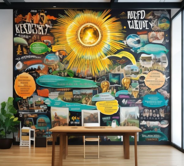 绽放企业文化墙，成功实践与启示