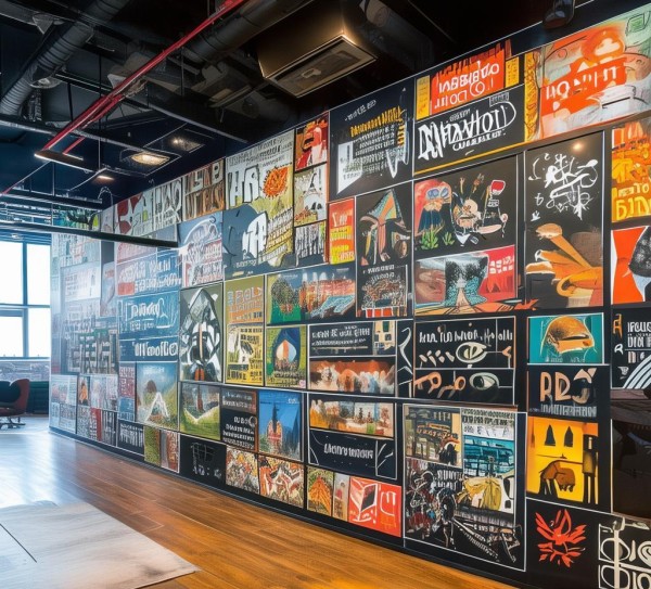 企业文化墙,构建组织精神密码的创新实践 企业文化墙,构建组织精神密码的创新实践