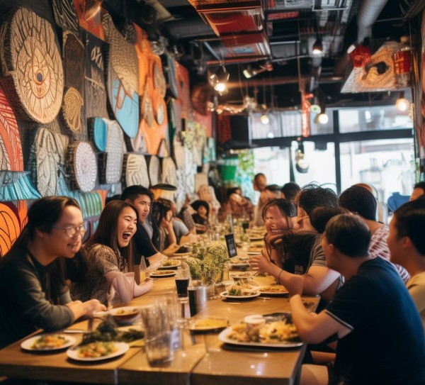 青年餐厅，新天地的活力无限的创新