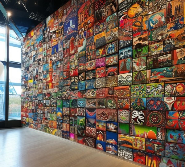 景观文化墙，视觉革命的文化传播装置