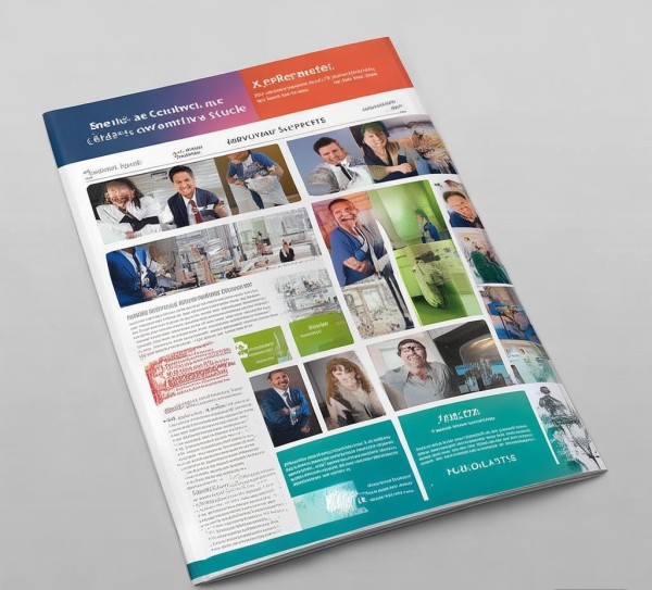 企业文化案例展示小报模板