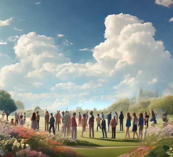 企业文化是无声的演讲，轻盈的云朵见证成长