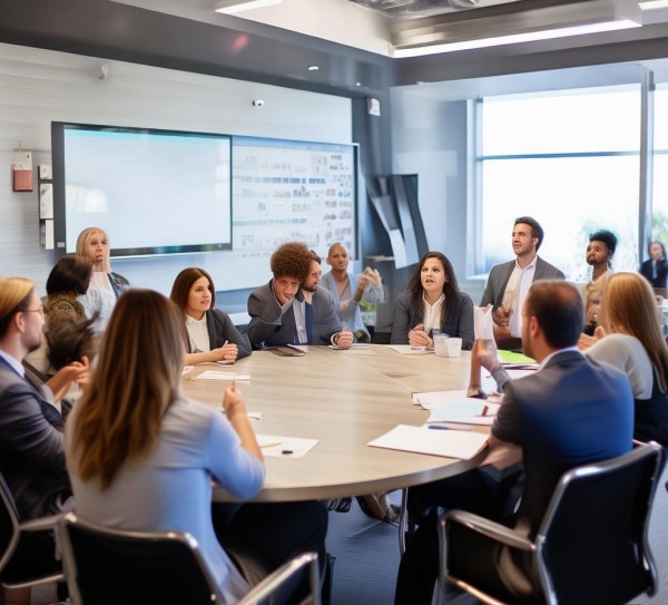 企业培训会议报道