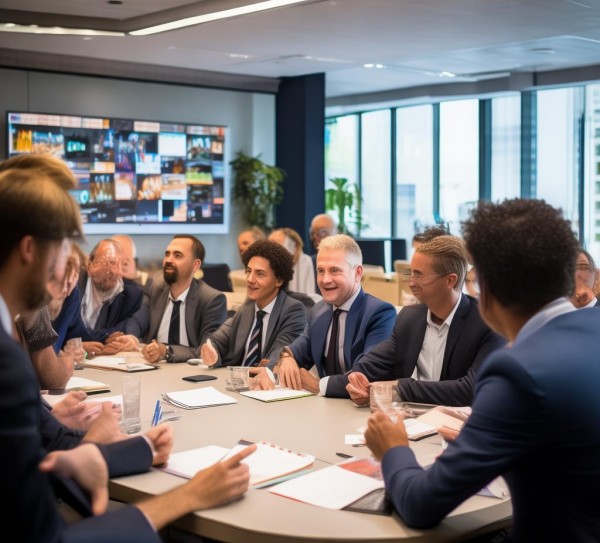 企业培训会结束，参与者分享实践经验