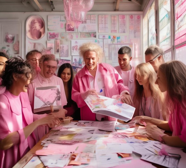 粉色文化，设计与传播的传播者