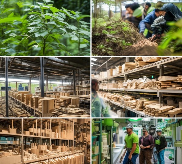 森林制品，从种植到销售的全生命周期管理的创新解决方案