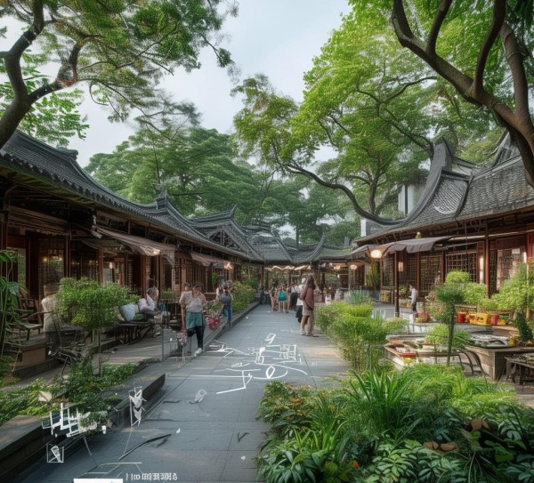 苏州李子园，自然与人文与商业与管理的融合与创新方案