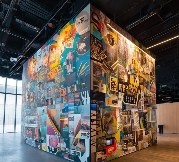 企业文化墙，现代企业精神的见证者