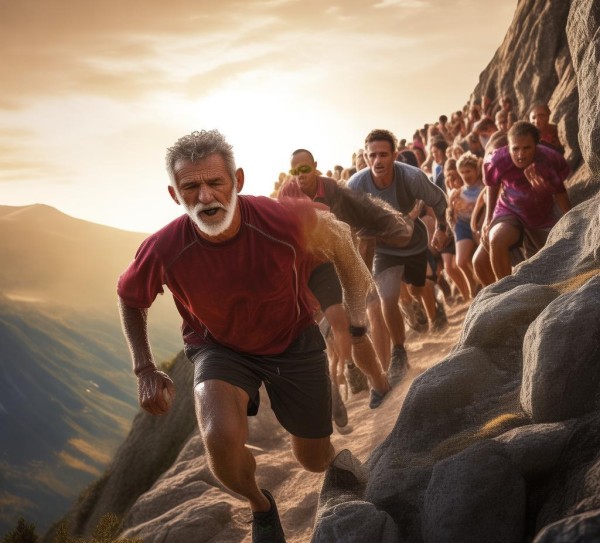 奋斗的风采，传承拼搏精神的传承