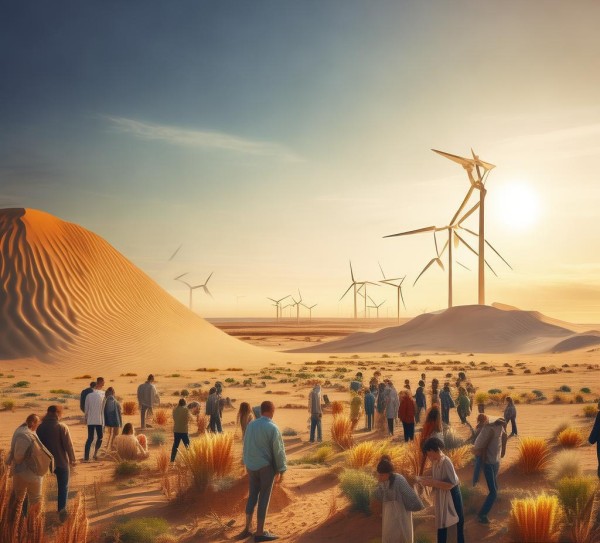 新时代防沙治沙新路径，政府与企业和公众的共同责任