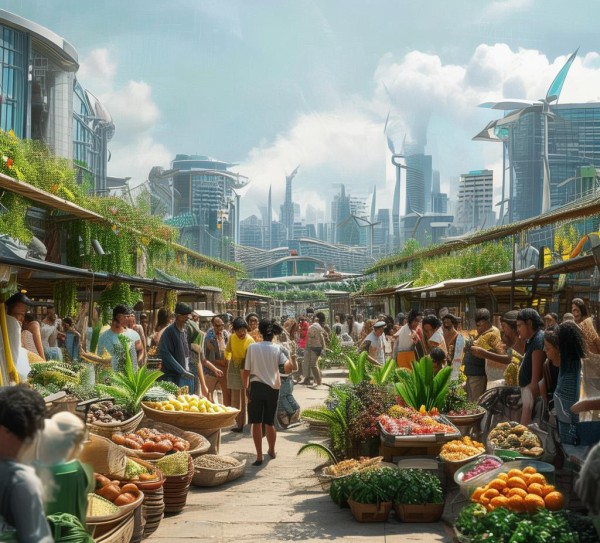 粮食管理与绿色经济，构建可持续发展绿色经济的市场战略