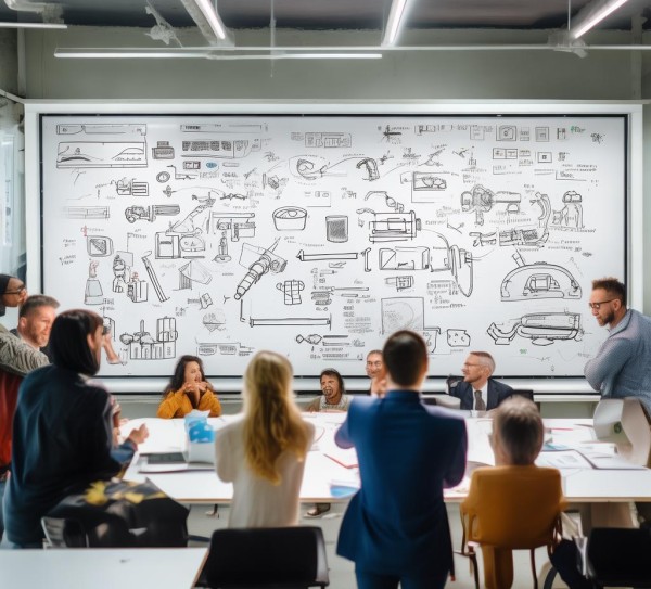 企业文化白板创意案例，从工具到管理范式的变化