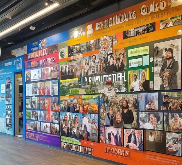 企业文化墙，打造团队归属感的载体