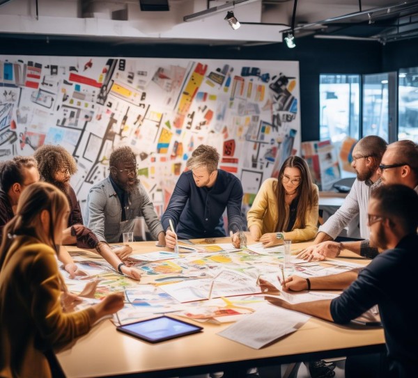 企业文化创意案例，深度设计与专业团队合作