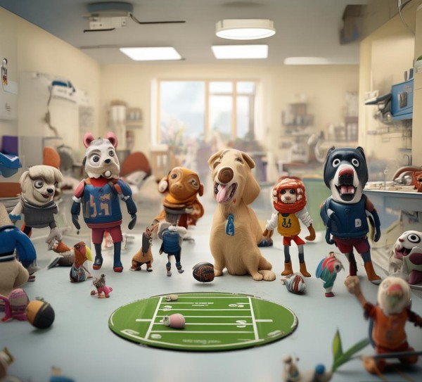 宠物医院，足球未来