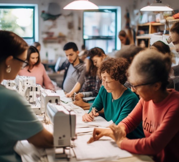 小微企业缝纫培训，技能提升，助力就业