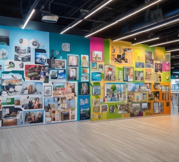 企业文化墙创意案例，从日常到创新