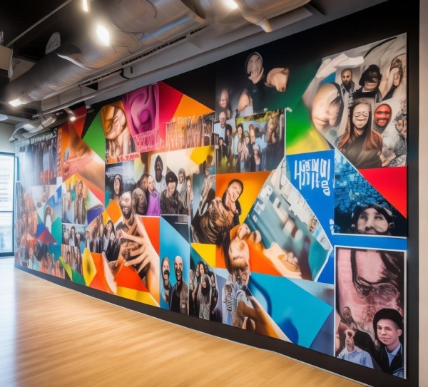 企业文化墙凝聚人心的强大力量