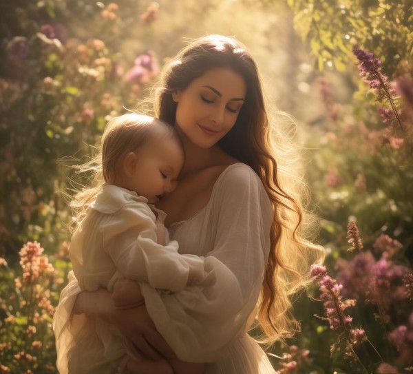 轻盈的母爱文化