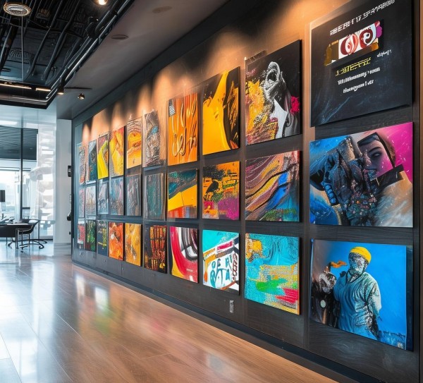 企业文化展示墙，打造企业精神的视觉品牌