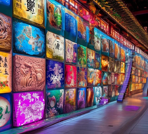 北京文化墙，文化创新的璀璨绽放