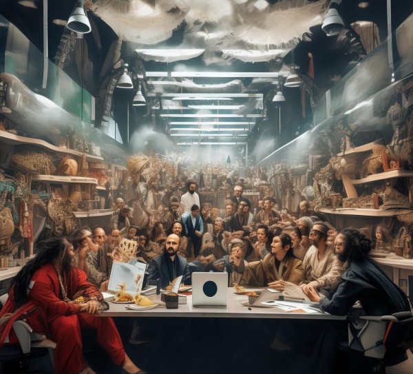 企业文化，跨越时空的对话与 synthesis