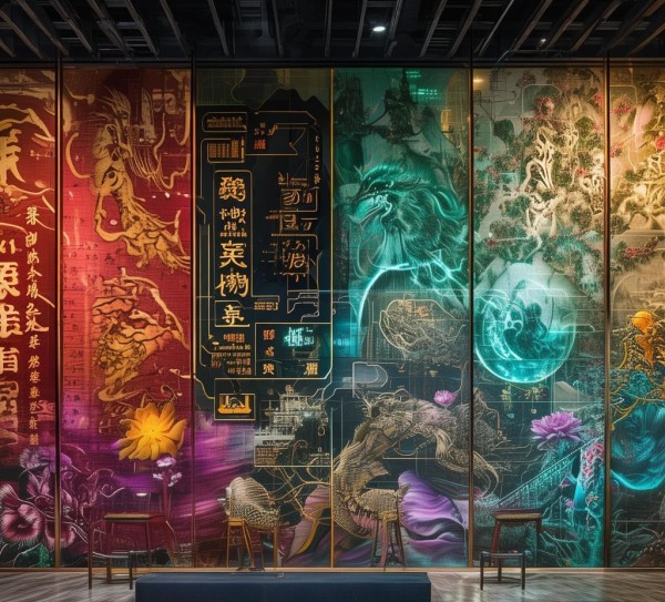 奇台企业文化墙设计案例，传承与创新的结合