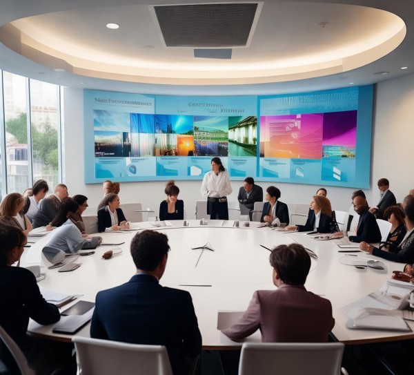 企业培训会议，从经验到新进展