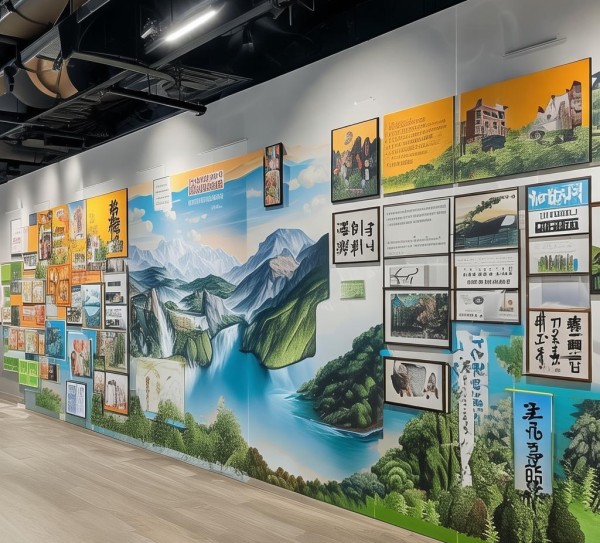 景观企业文化墙案例范文